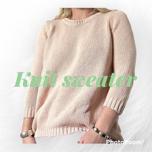 Knit sweater
